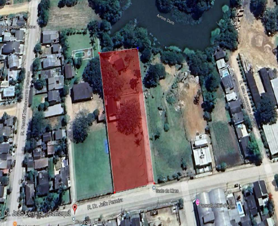 LEILÃO DE LOTE URBANO COM ÁREA DE 4.500M², COM DUAS BENFEITORIAS, NO B. GAÚCHO, NA CIDADE DE CAMAQUÃ-RS, localizado em Camaquã - RS