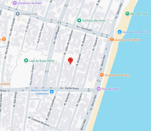 LEILÃO DE UM TERRENO URBANO, COM ÁREA DE 350,00M², COM BENFEITORIA NÃO AVERBADA NA MATRÍCULA (CASA DE ALVENARIA), SITO À PRAIA DE IMBÉ/RS, localizado em Imbé - RS