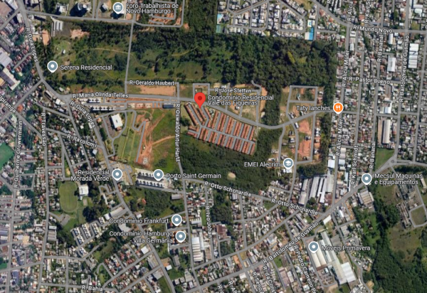 LEILÃO DE CASA 16 DO CONDOMÍNIO RESIDENCIAL VALE DAS FIGUEIRAS, COM ÁREA REAL PRIVATIVA DE 103,750M², MUNICÍPIO DE NOVO HAMBURGO/RS, localizado em Novo Hamburgo - RS