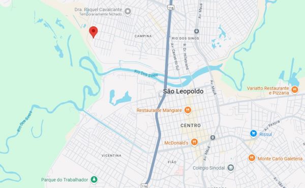 LEILÃO APARTAMENTO Nº 22, BLOCO D, NO RESIDENCIAL SÃO GABRIEL Nº 453, COM ÁREA PRIVATIVA DE 45,64M², NO BAIRRO CAMPINA, EM SÃO LEOPOLDO/R, localizado em São Leopoldo - RS
