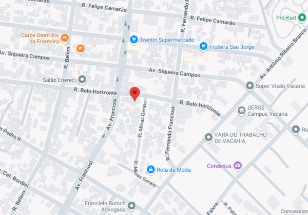 LEILÃO DE UM TERRENO URBANO, COM ÁREA DE 354,00M², COM RESIDÊNCIA EM ALVENARIA DE 156,60M², NA RUA BELO HORIZONTE, NO MUNICÍPIO DE VACARIA/RS, localizado em Vacaria - RS