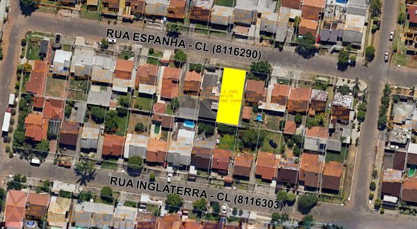 LEILÃO DIREITOS E AÇÕES DE TERRENO URBANO COM ÁREA DE 250M², NO BAIRRO LAGO AZUL, EM ESTÂNCIA VELHA/RS, localizado em Estância Velha - RS