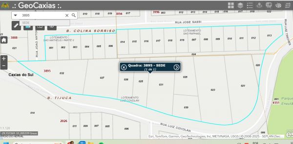 TERRENO URBANO COM ÁREA DE 360,25M², EM CAXIAS DO SUL/RS, localizado em Caxias Do Sul - RS, bairro Santa Catarina