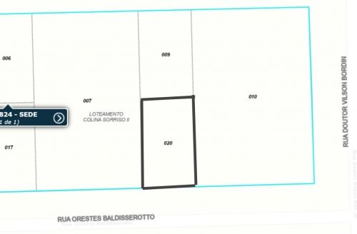 Imagem do imóvel LEILÃO: UM TERRENO URBANO, COM ÁREA DE 375,00M², SITO NA COLINA SORRISO II, B. SANTA CATARINA, NA CIDADE DE CAXIAS DO SUL/RS