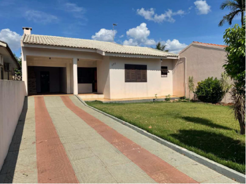 Venda direta de casa, com área privativa de 297,77m², localizada no b. jardim gisela, em toledo/pr